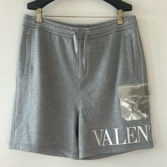 VALENTINO Logo Drawstring Shorts - Picture 4 of 13